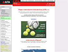 Tablet Screenshot of e-shop.juta.cz